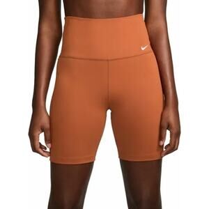 [Nike] Burnt Orange High-Rise 7" Bike Shorts NWT Dri-FIT One Workout Sz Small S